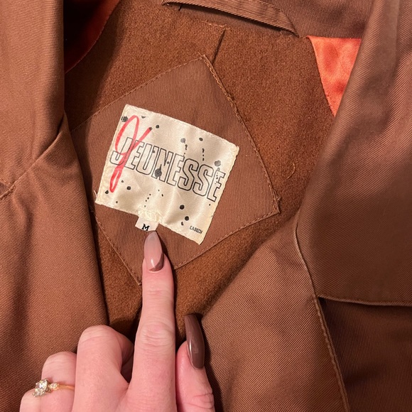 Vintage wool Trench Coat - Picture 11 of 16